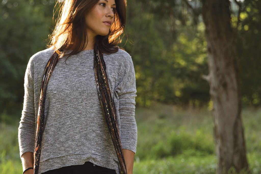 How to Wear: String Scarf