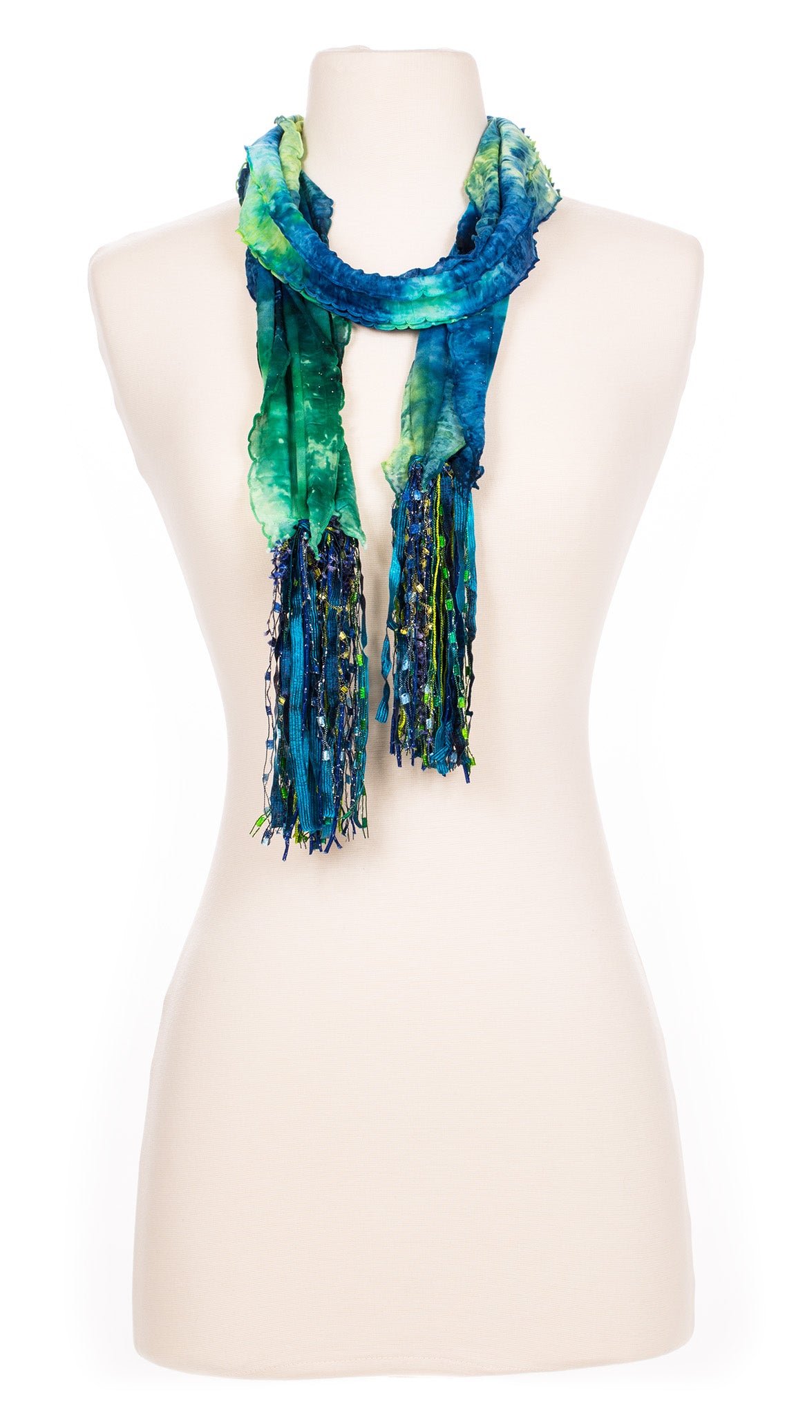 Spring Hippie Tie Dye Fabric Scarf
