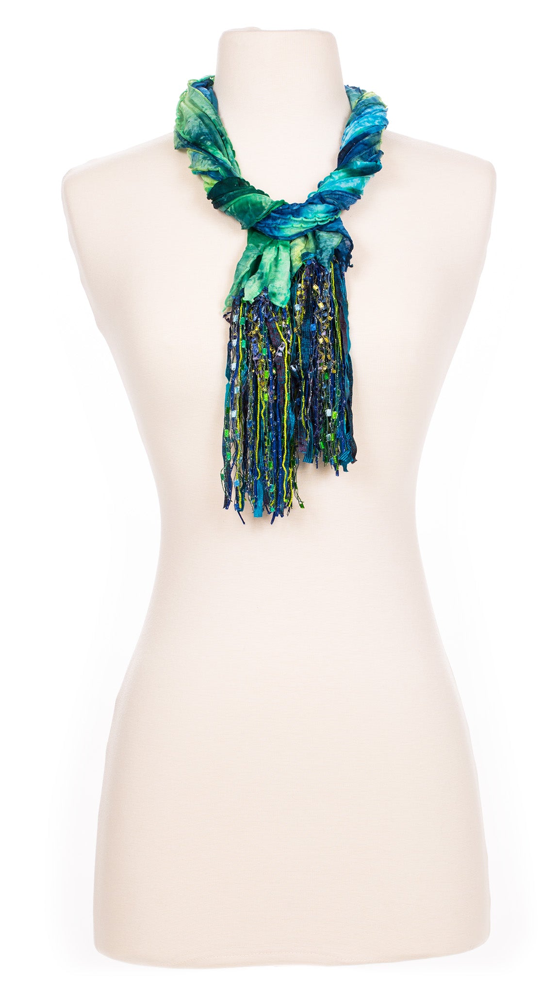 Spring Hippie Tie Dye Fabric Scarf