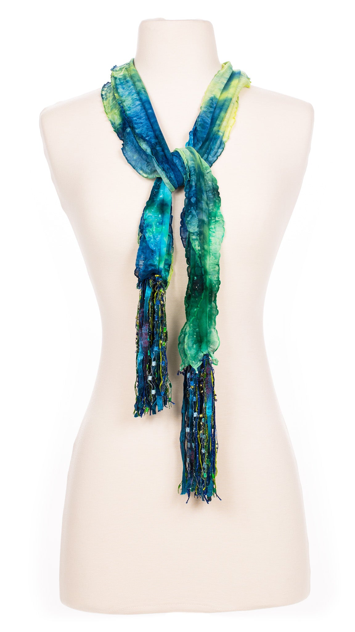 Spring Hippie Tie Dye Fabric Scarf