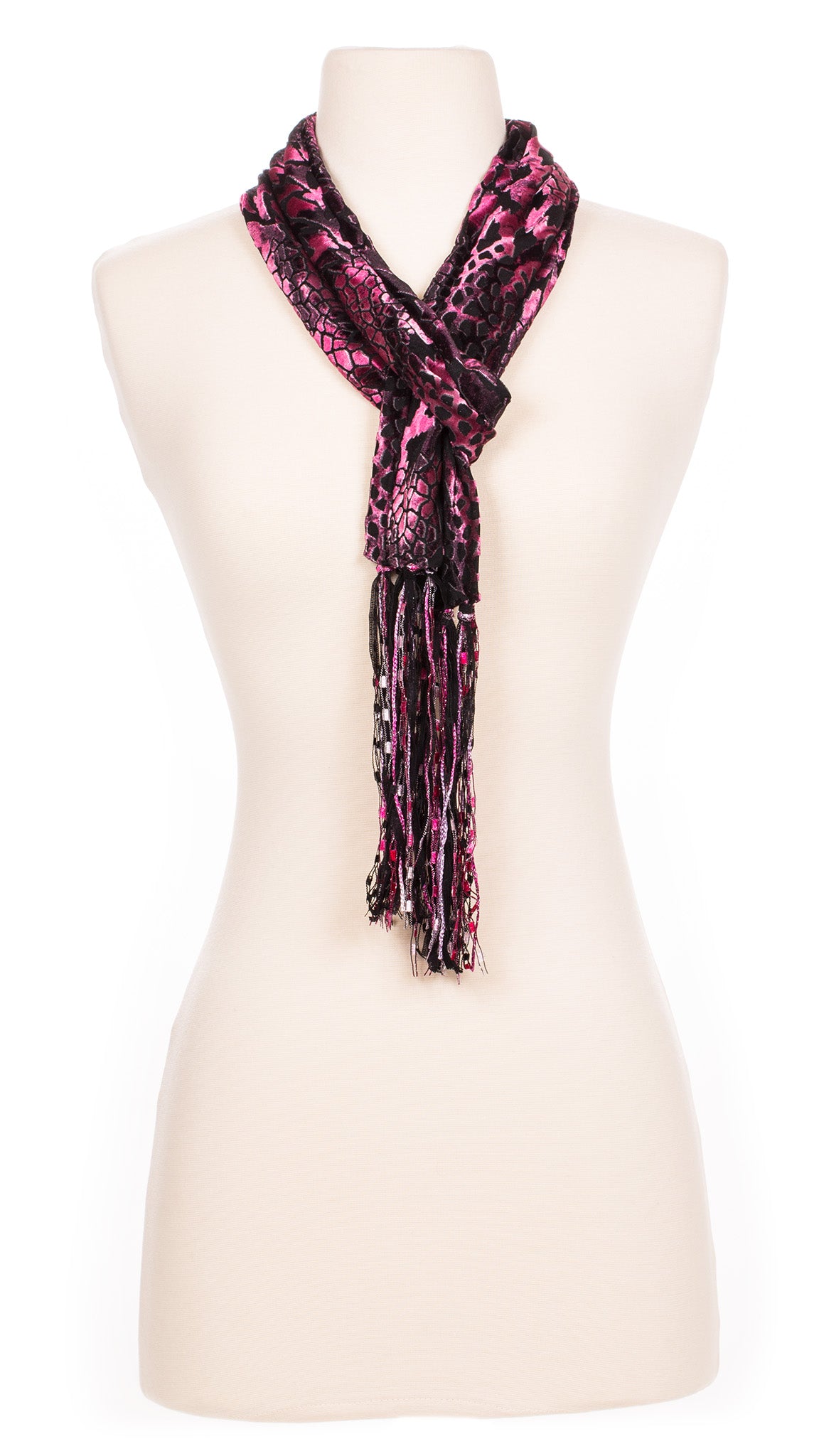 Pink Panther Velour Scarf