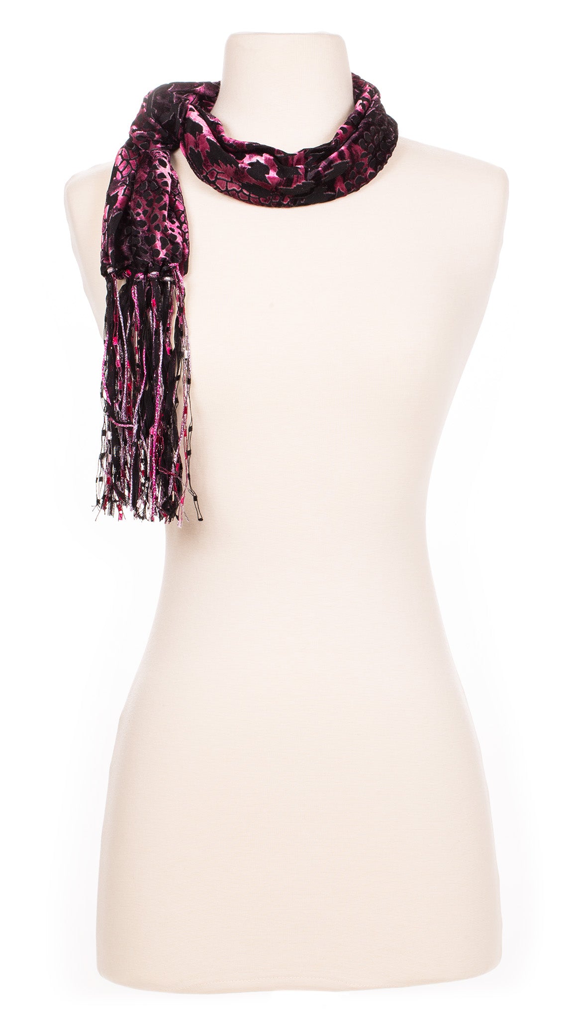 Pink Panther Velour Scarf