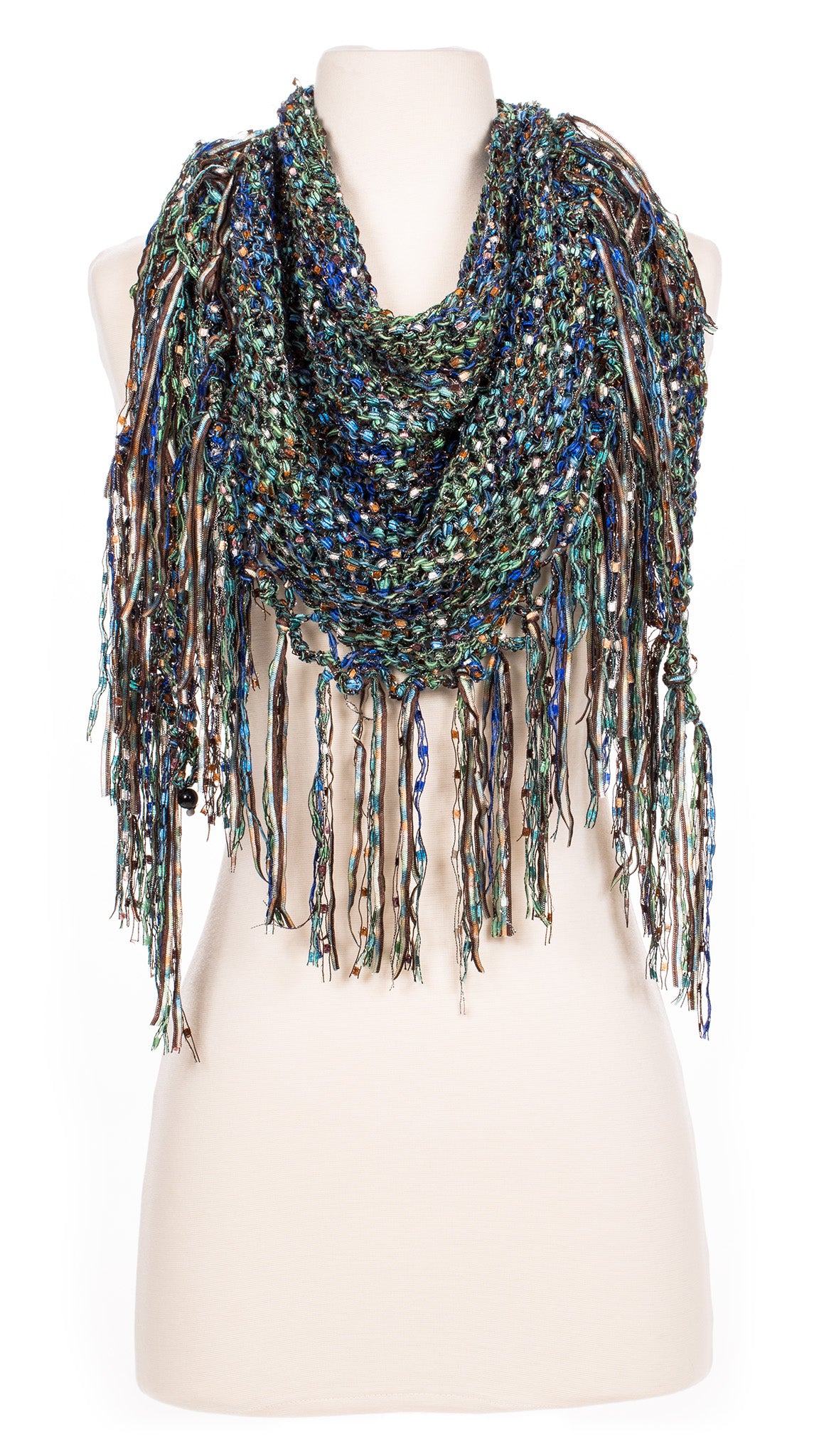 Cloudy Meadows Knit Shawl