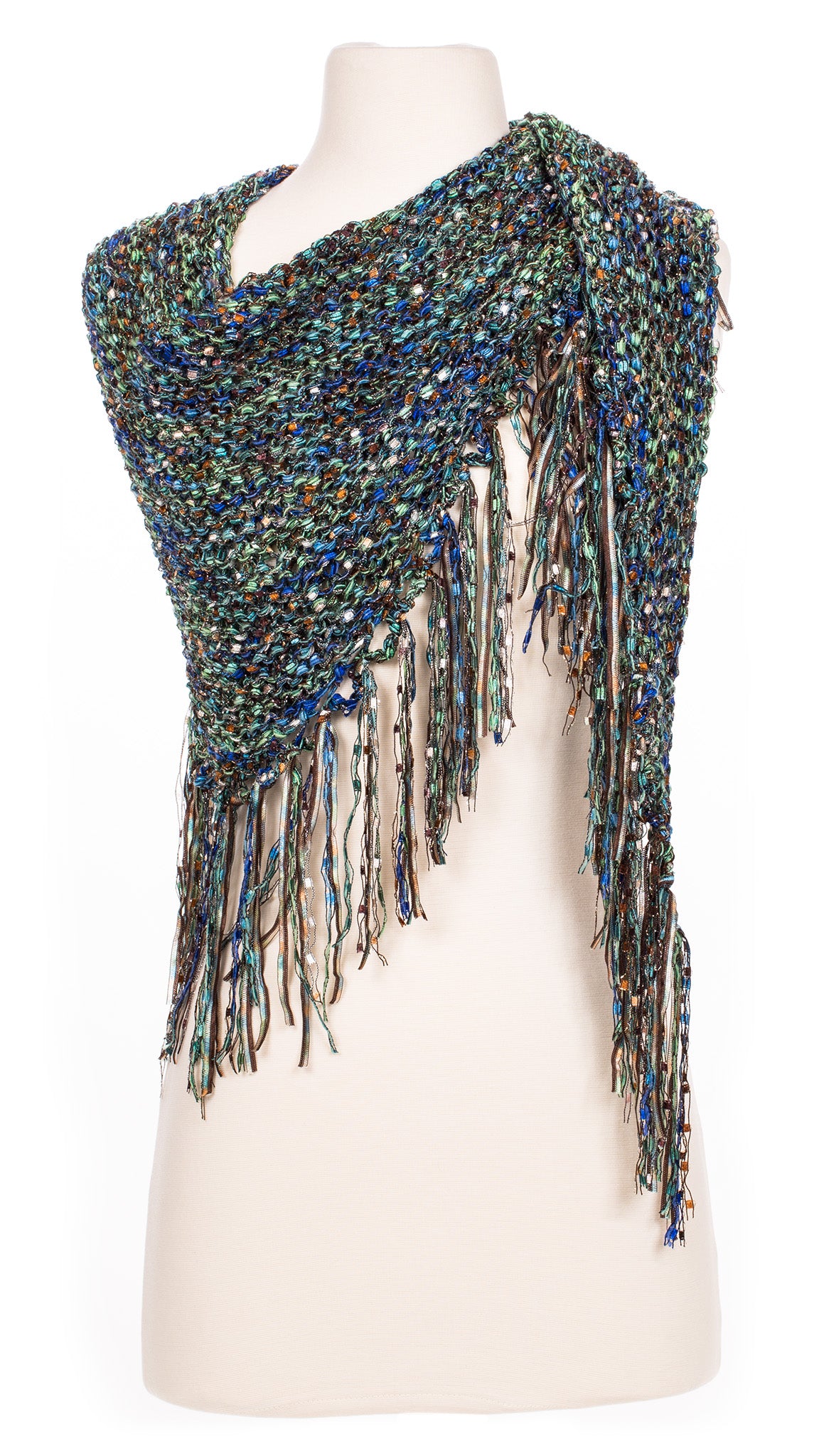 Cloudy Meadows Knit Shawl