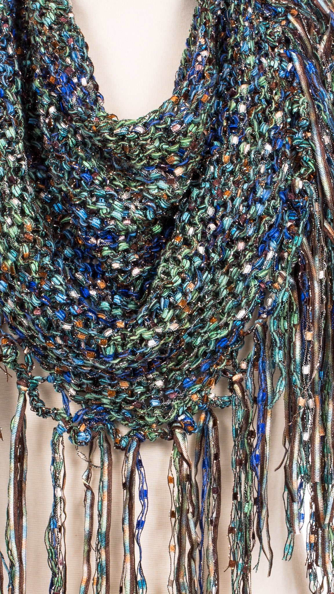 Cloudy Meadows Knit Shawl