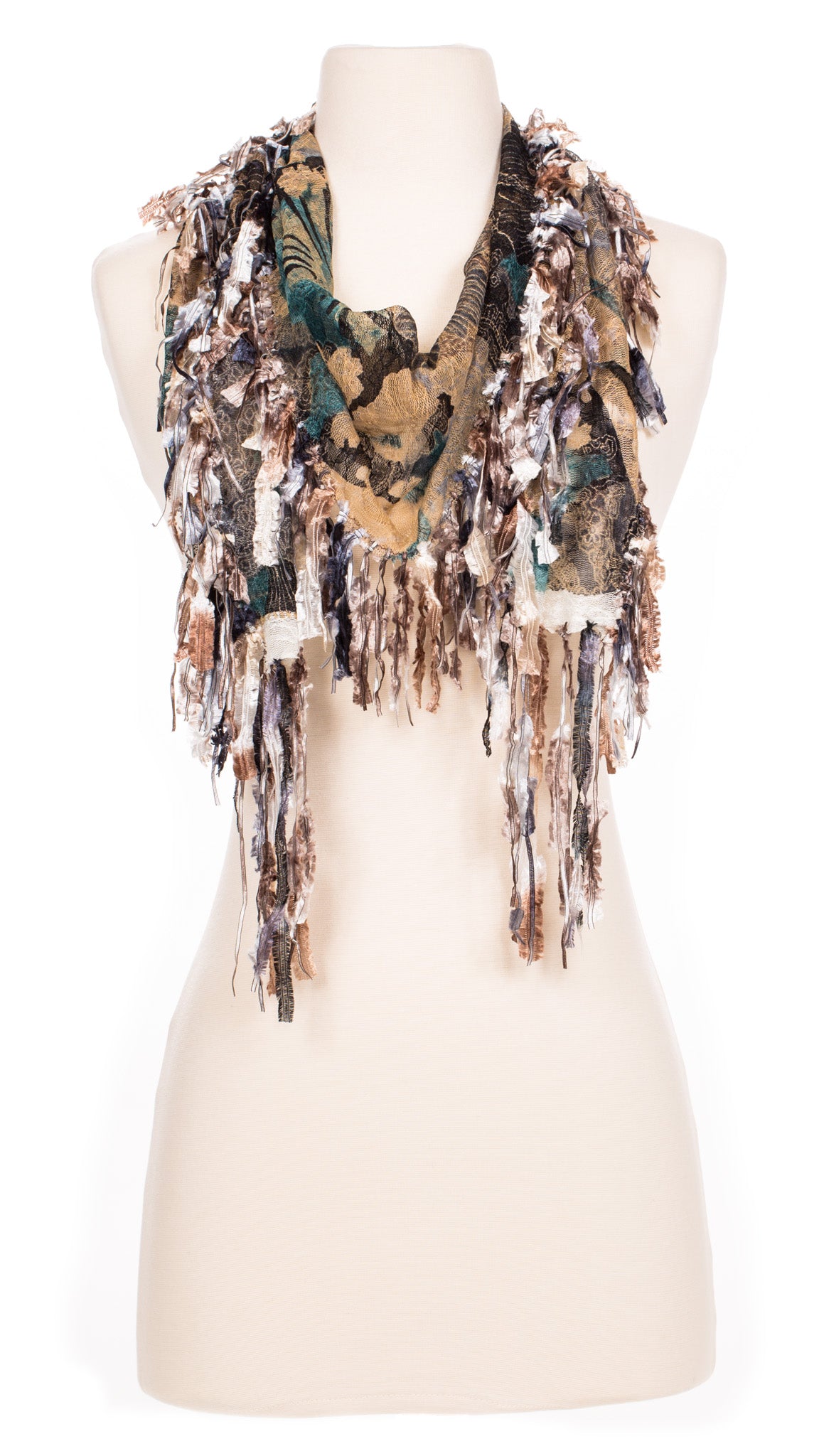 Victorian Lace Shawlette Scarf