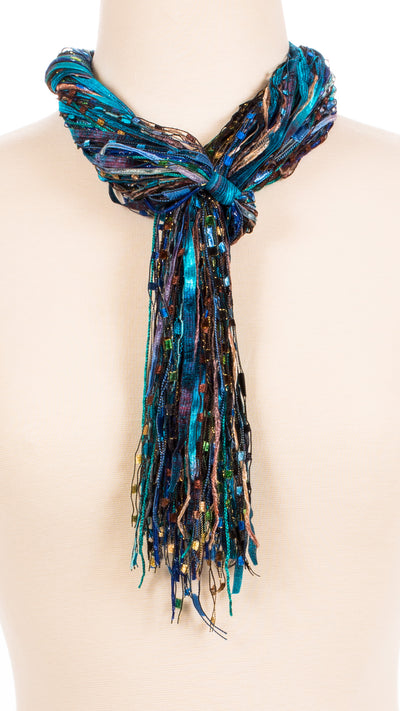 Peacock String Scarf