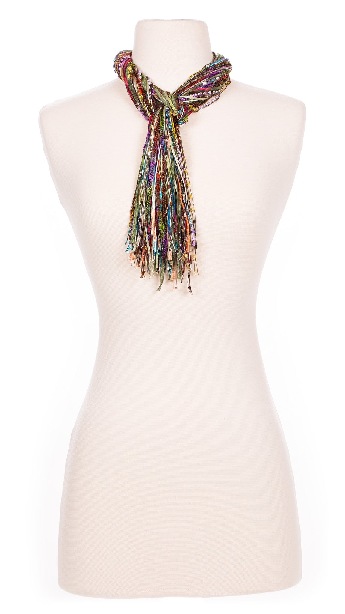 Multi Color Classic String Scarf