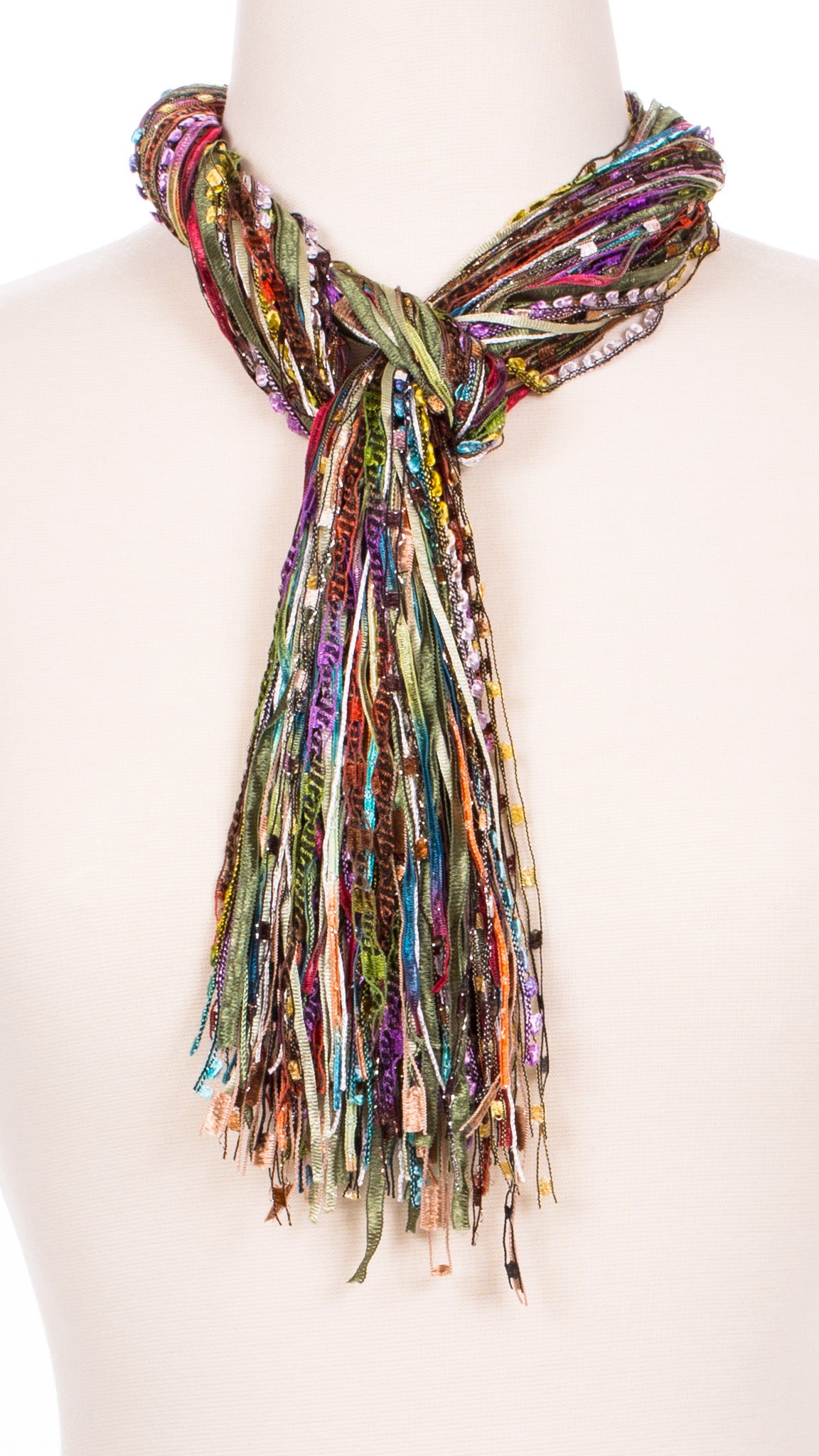 Multi Color Classic String Scarf