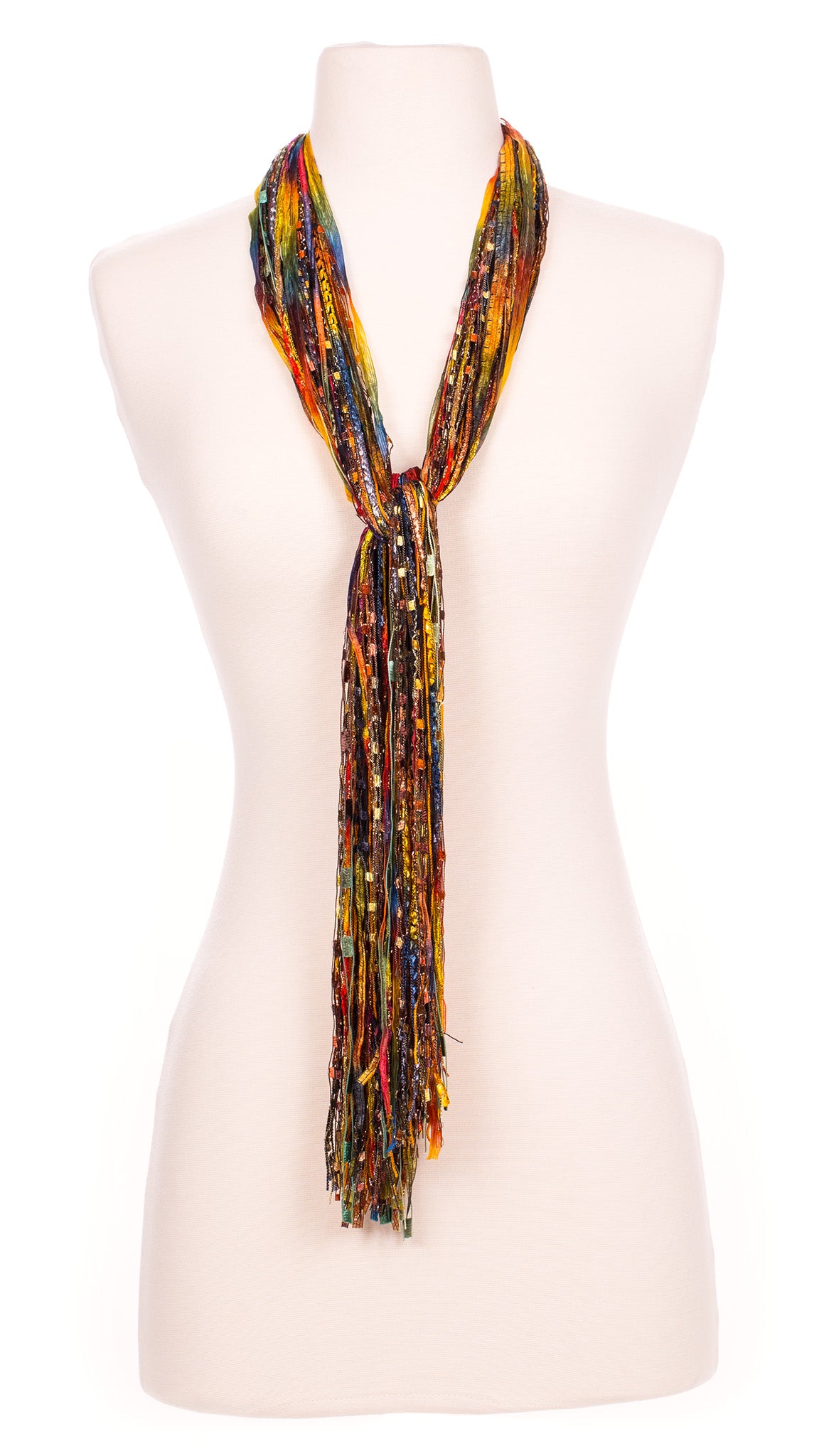 Multi Autumn Festival String Scarf
