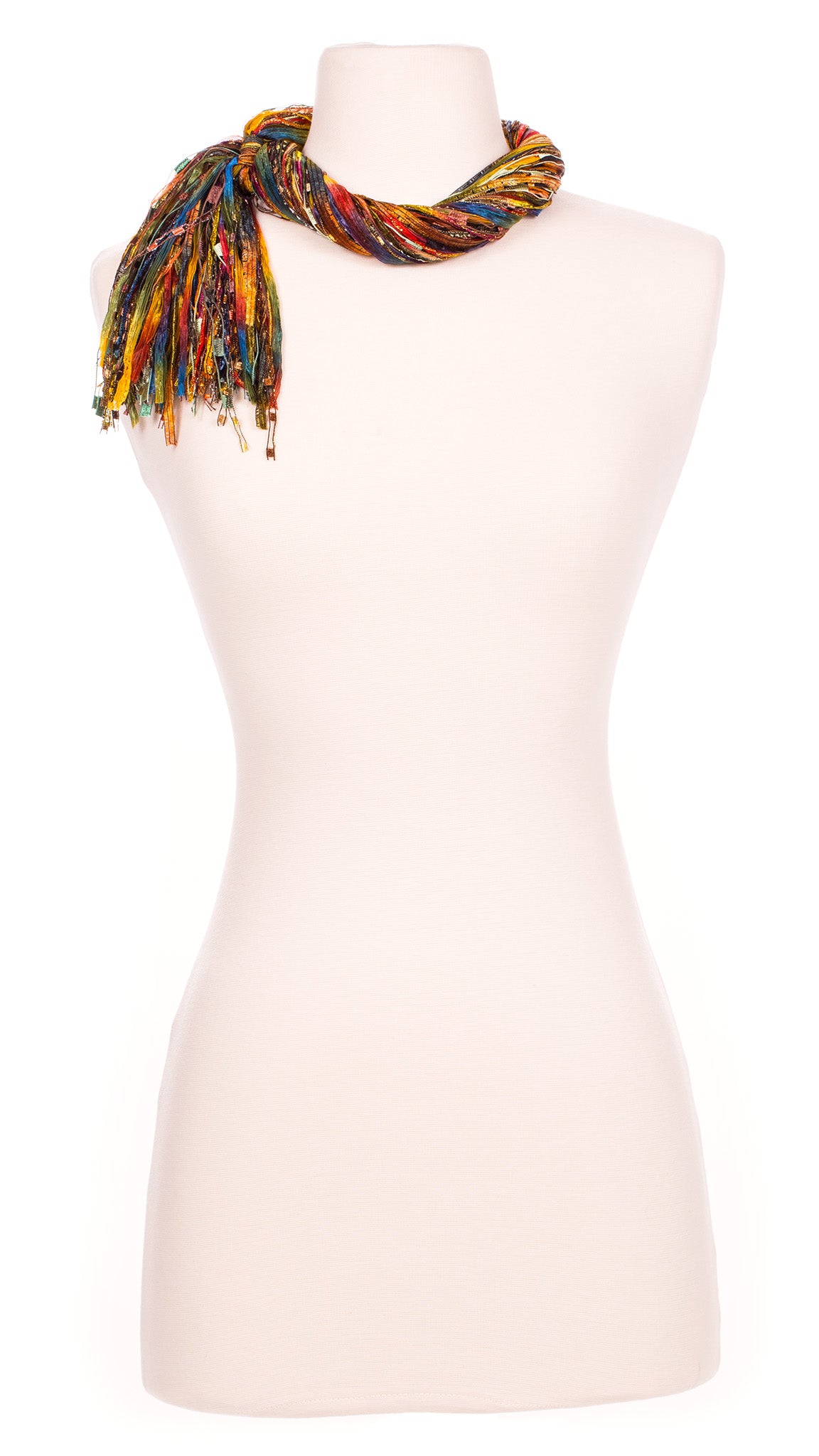 Multi Autumn Festival String Scarf