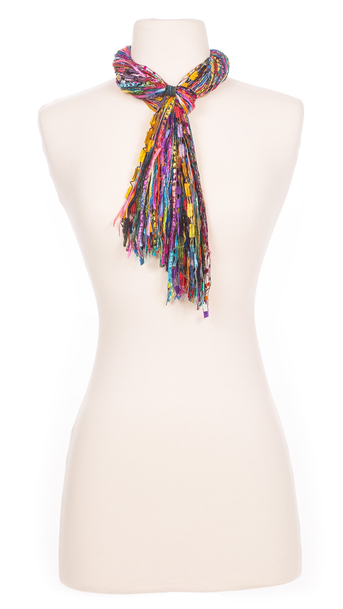 Mardi Gras String Scarf