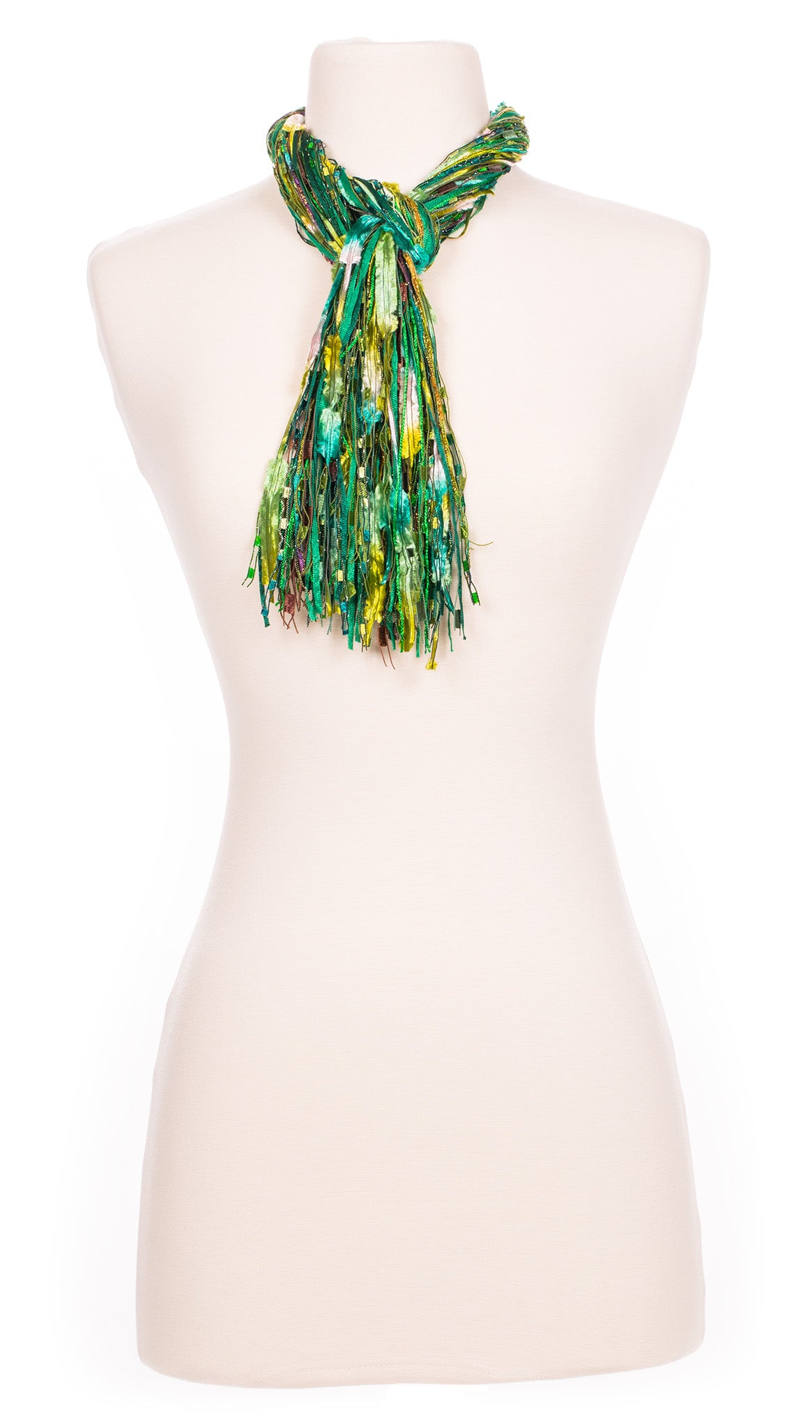 Emerald Fields String Scarf