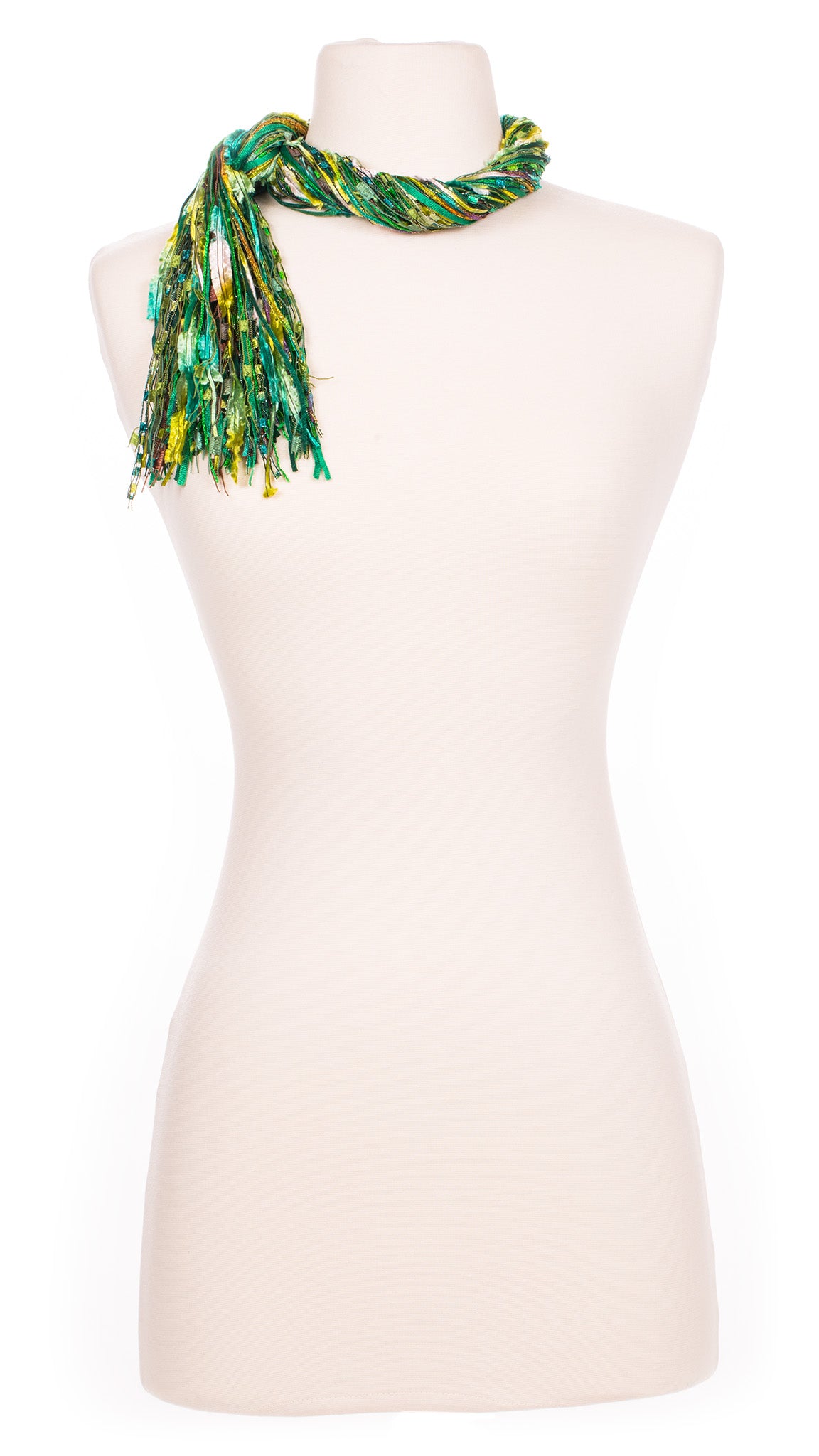 Emerald Fields String Scarf