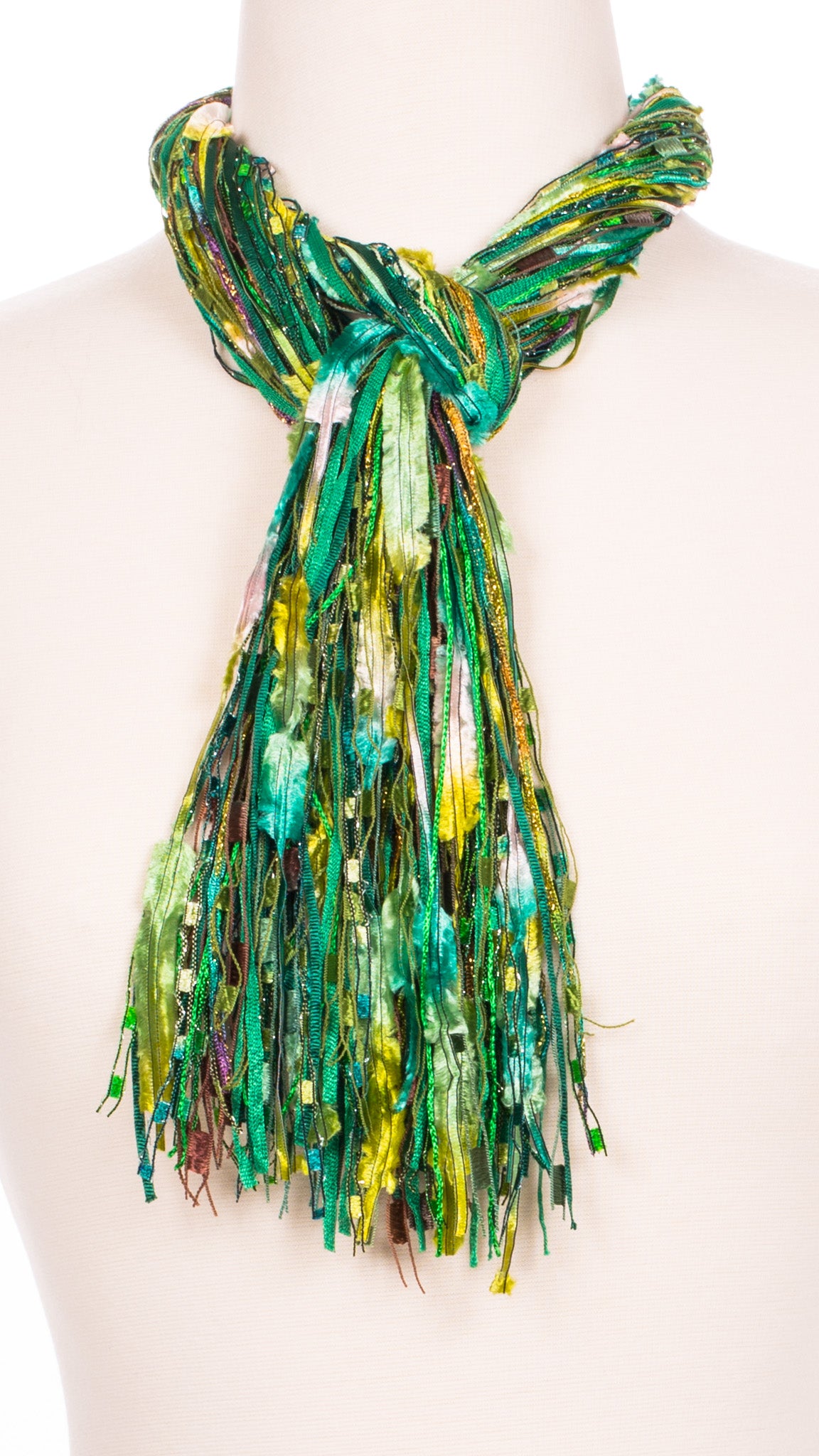 Emerald Fields String Scarf
